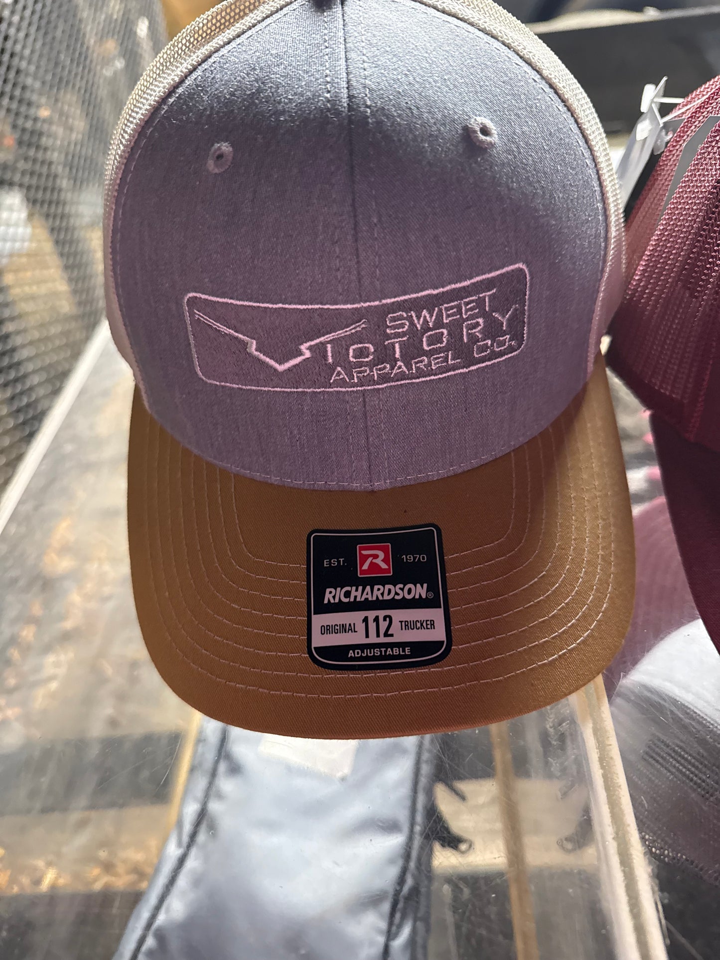 Yellow/Heather Grey Richardson 112 Snapback Hat