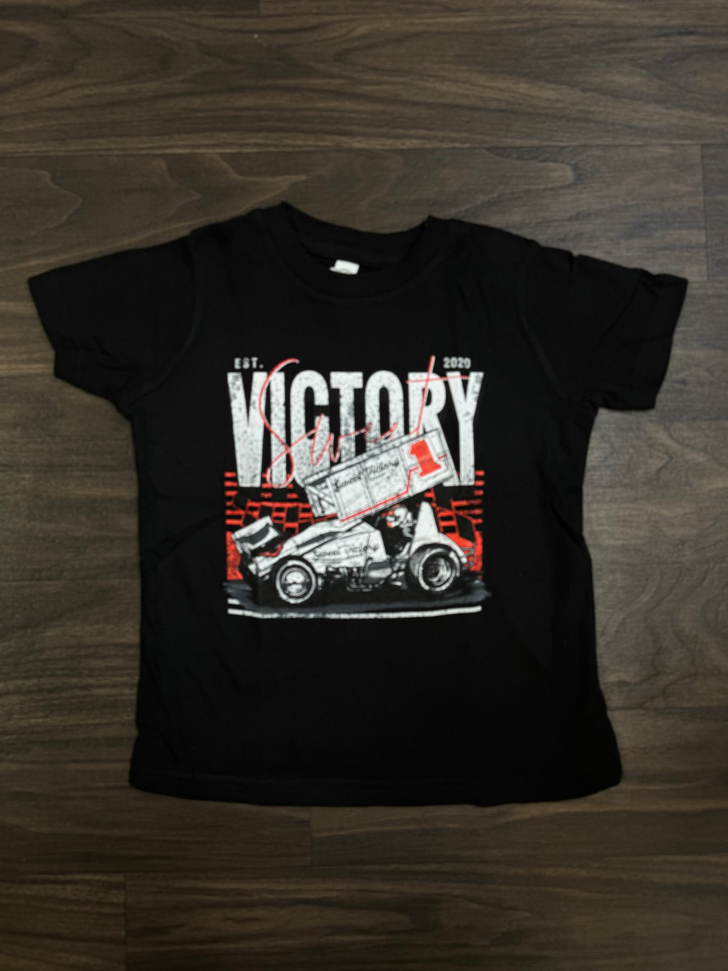 Black Sprint Car Kids Tee/Onesie