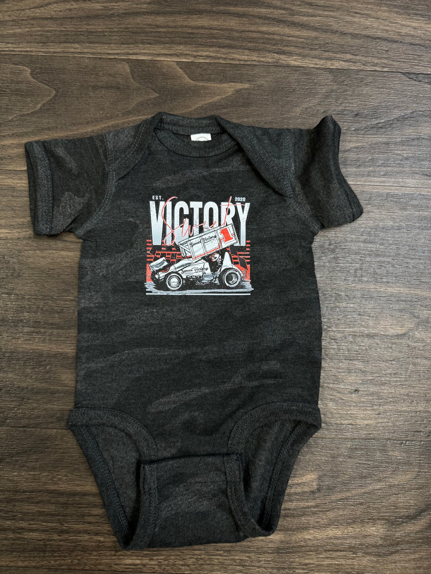 Camo Sprint Car Kids Tee/Onesie