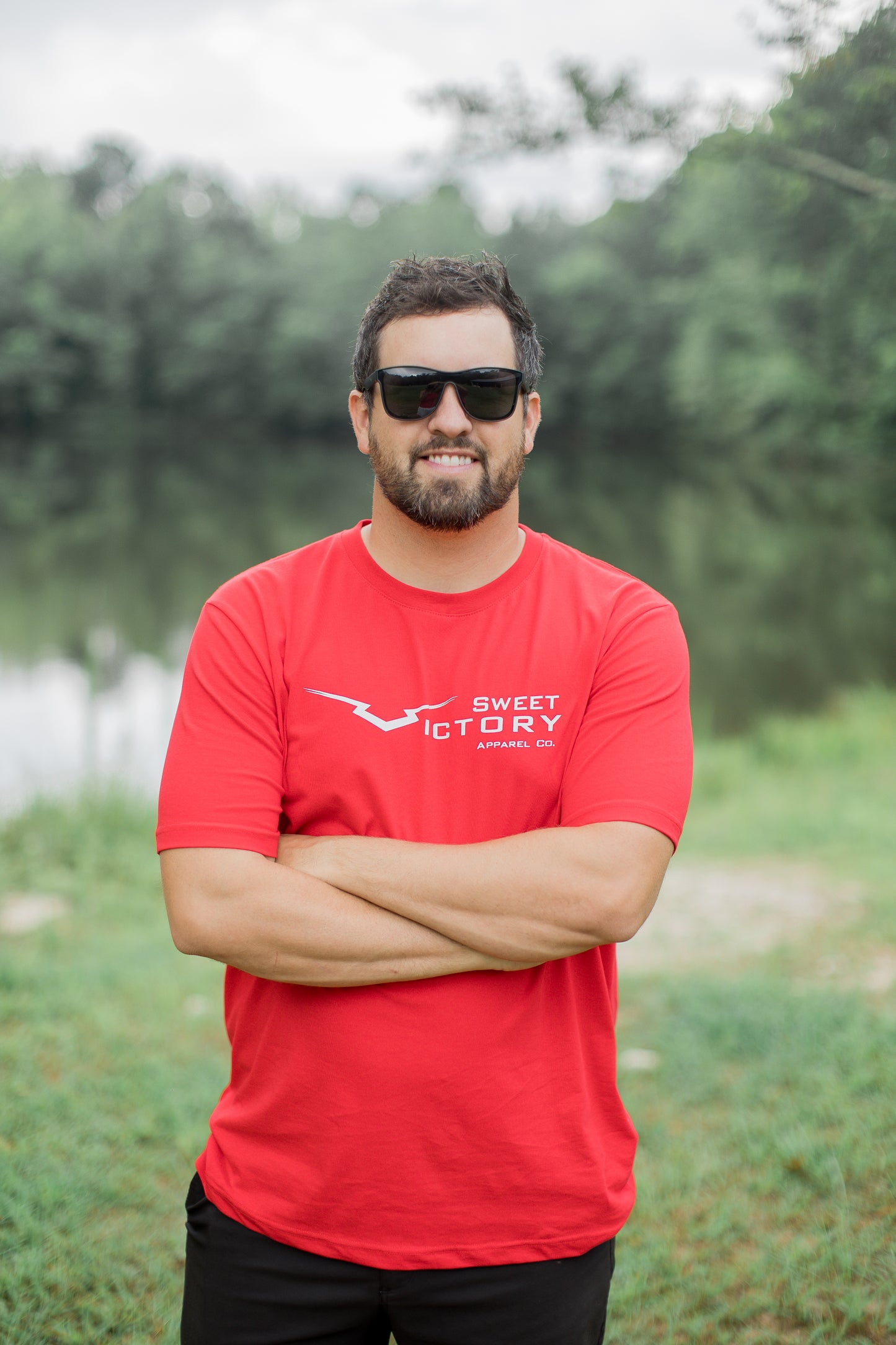Red Original Triumph Tee