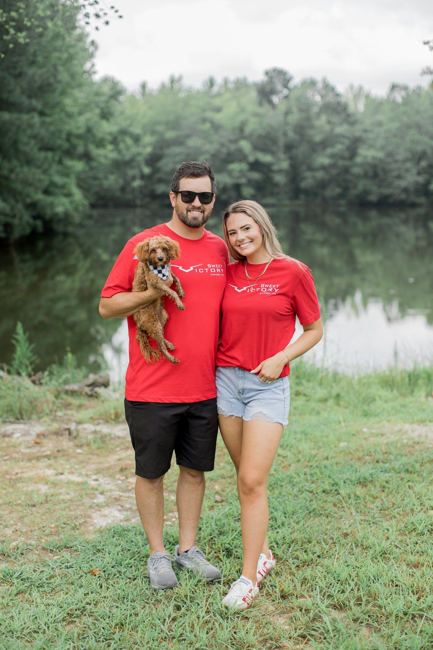 Red Original Triumph Tee