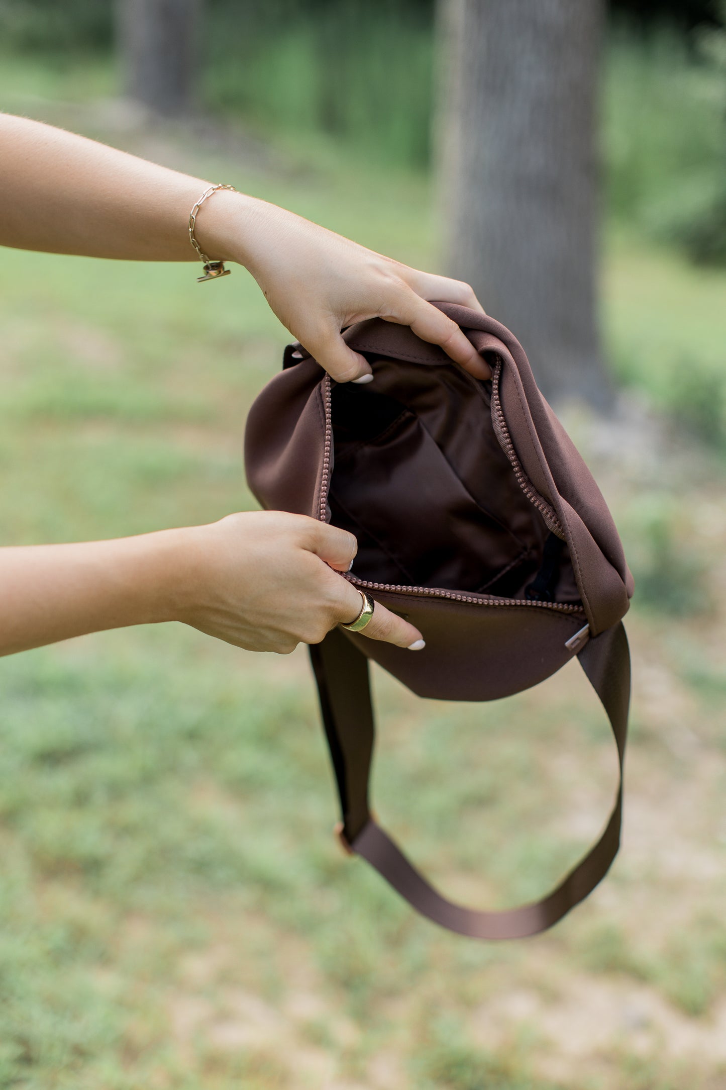 Brown Classic Crossbody/Belt Bag
