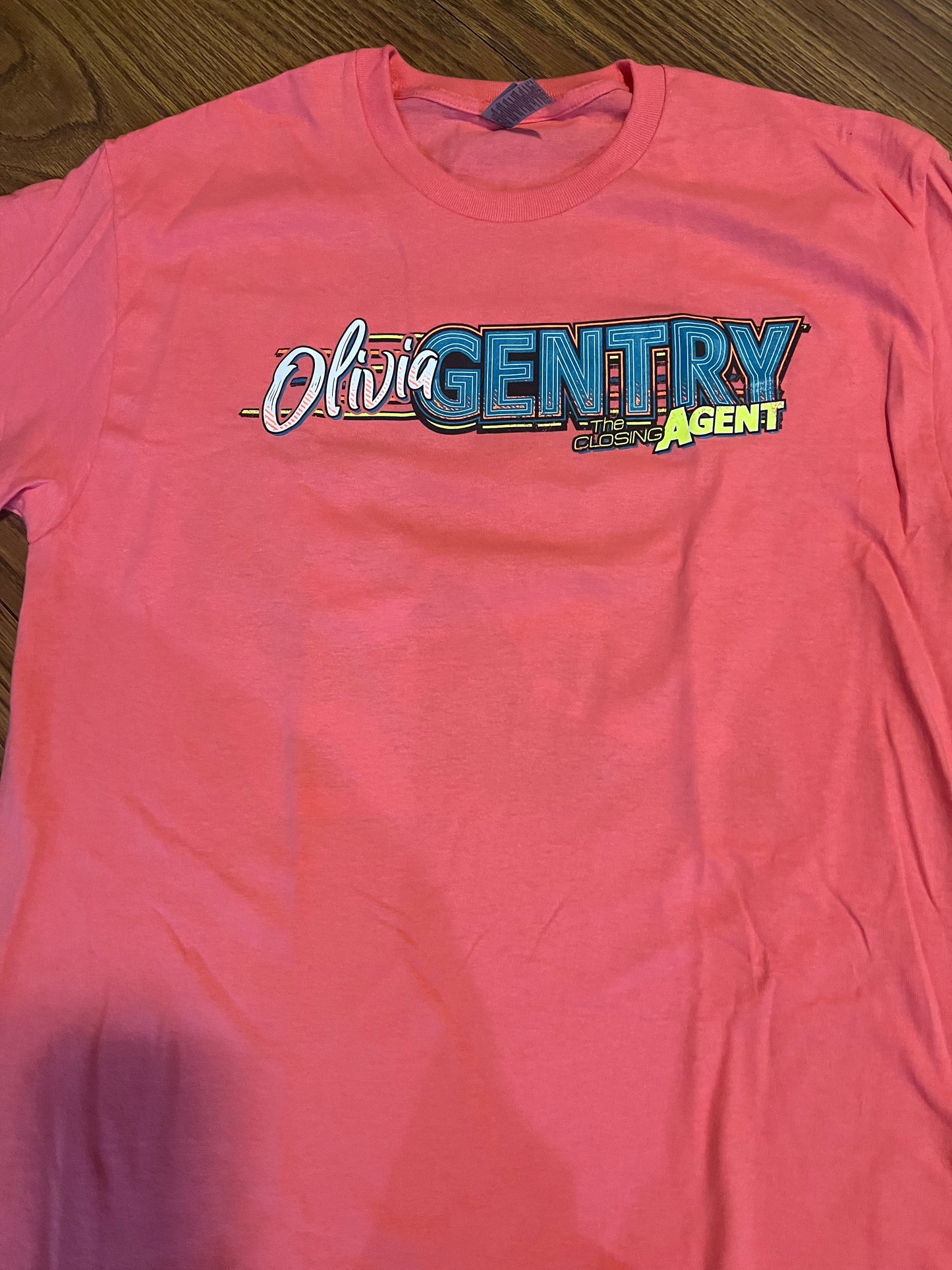 Olivia Gentry Coral Tee