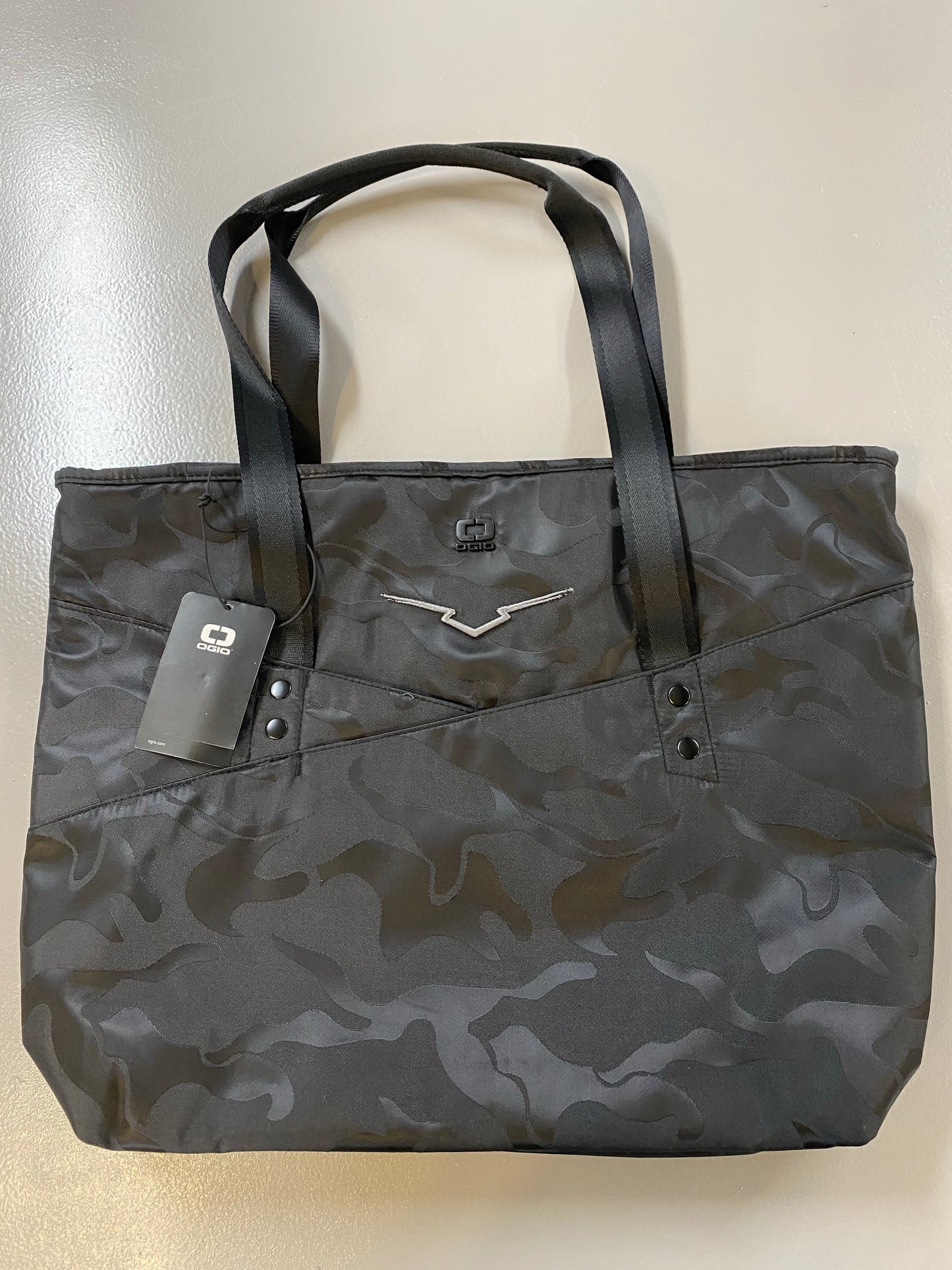 Black Camo Platinum Tote