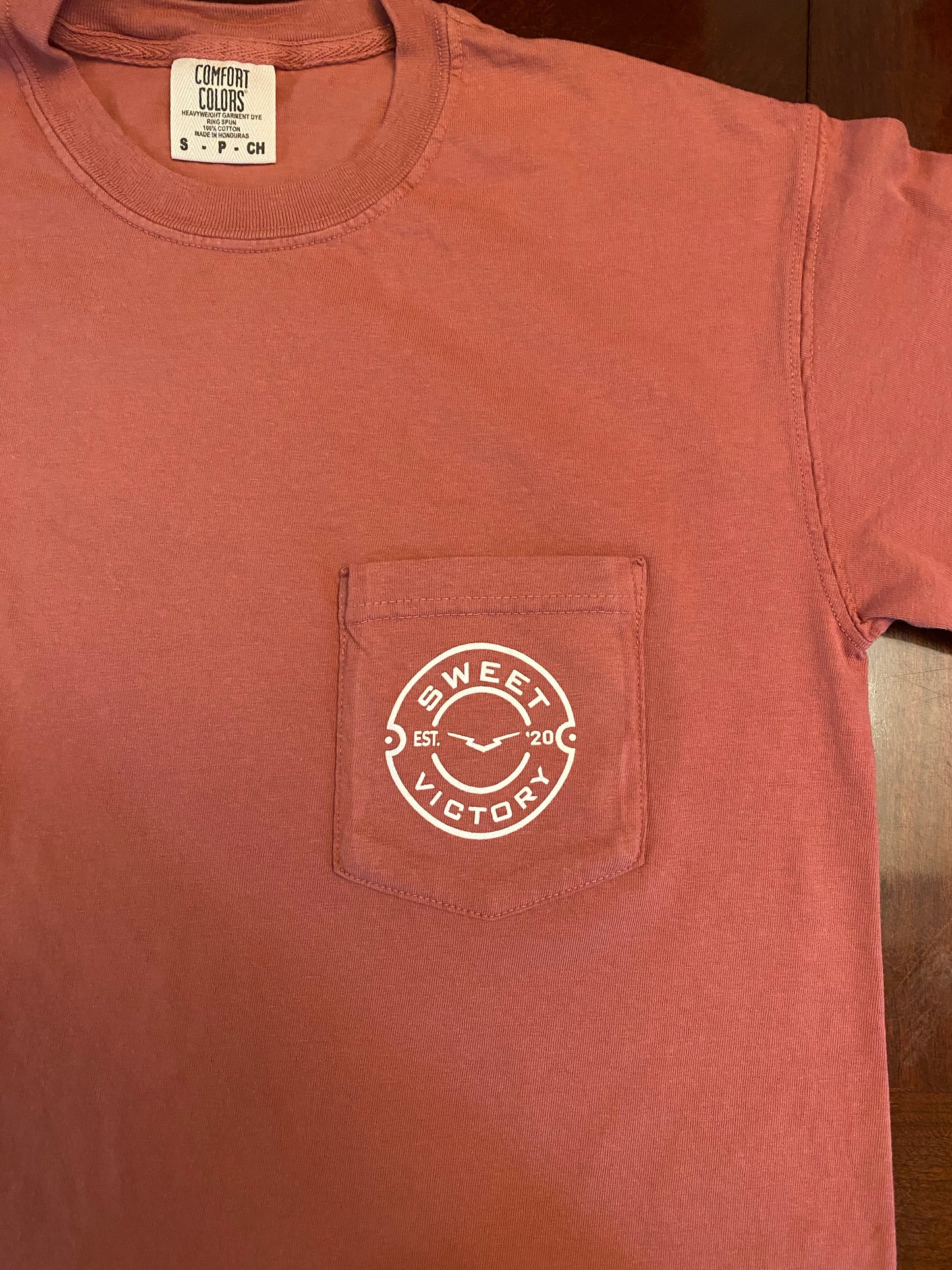 1932 Ford Champion Cumin Comfort Colors Pocket Tee