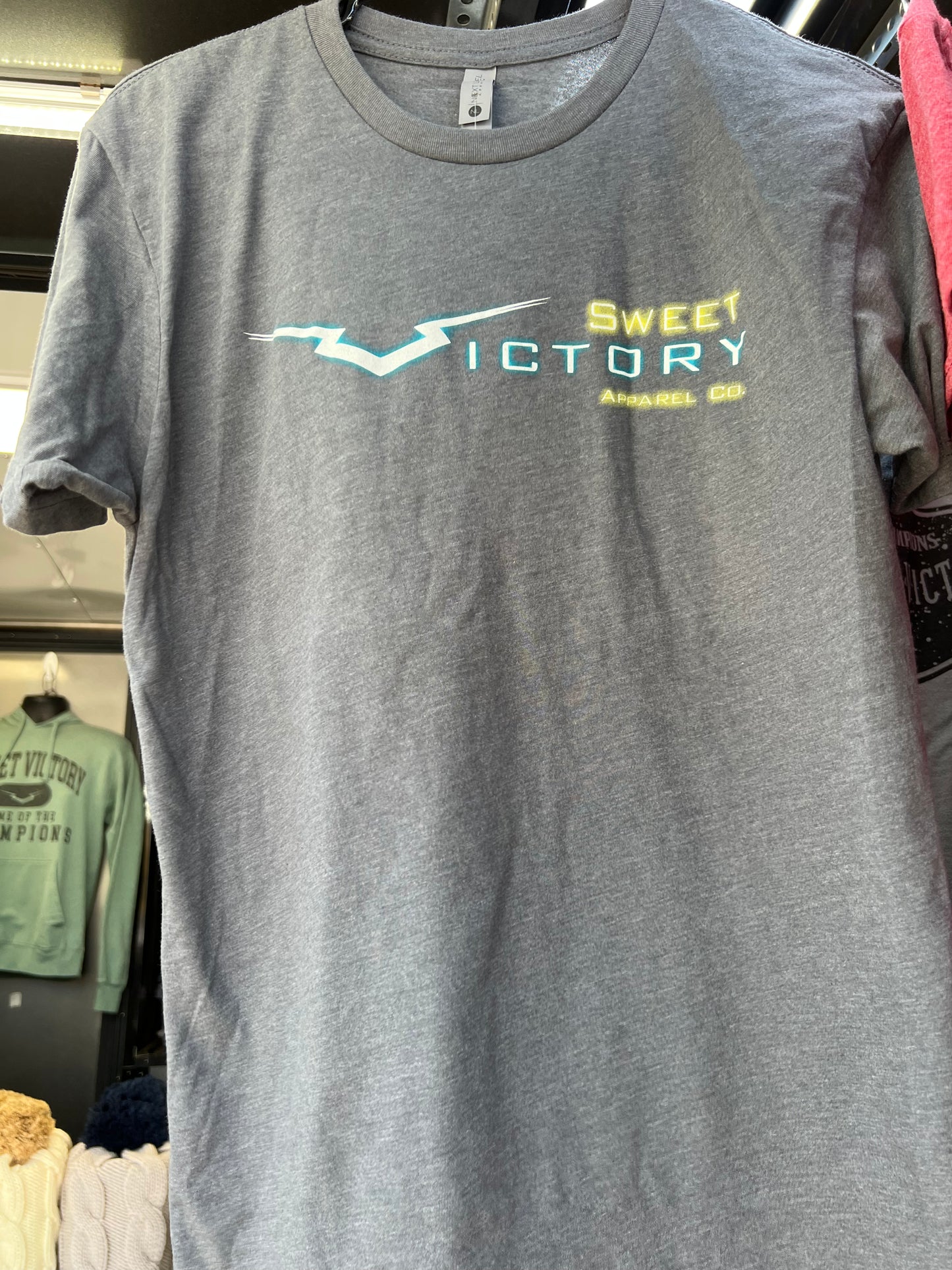 NEON Yellow SV Original Charcoal Tee