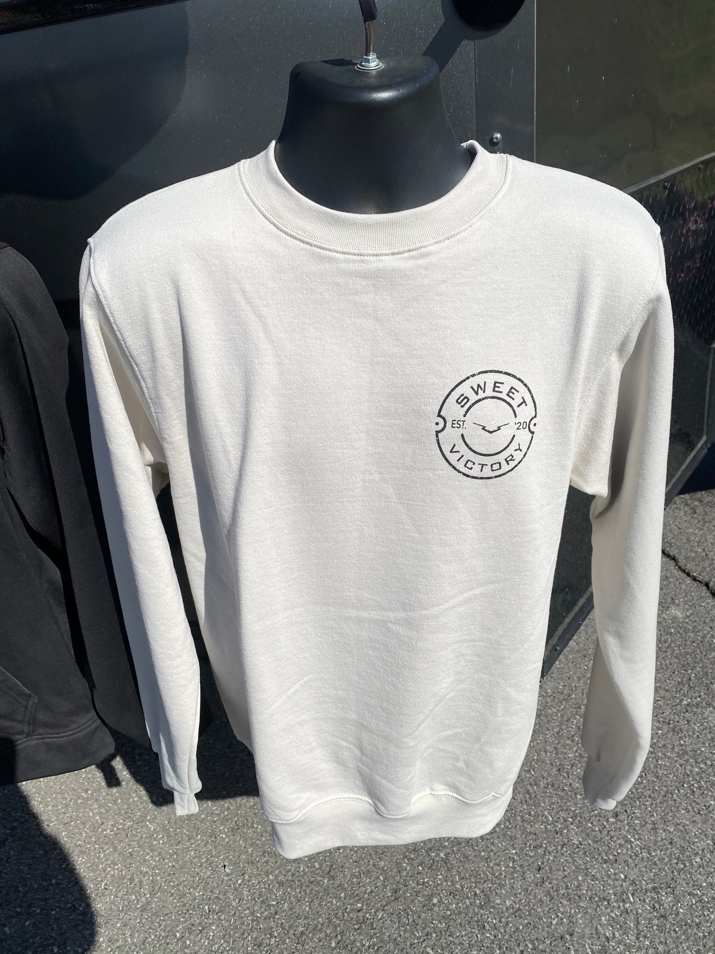 3XL ONLY Crewneck Designed for Champions - STAIN