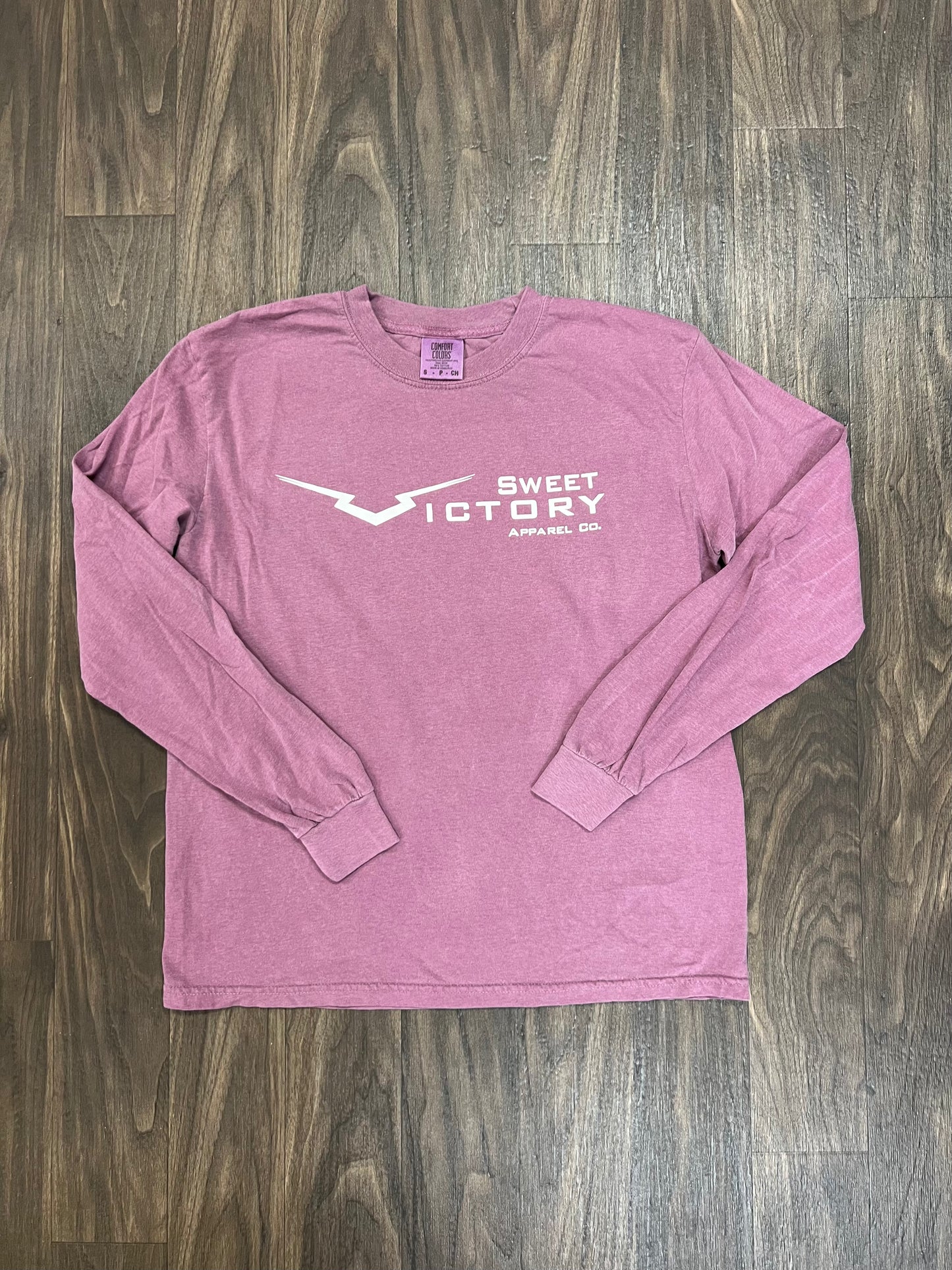 Berry Comfort Colors Long Sleeve Tee