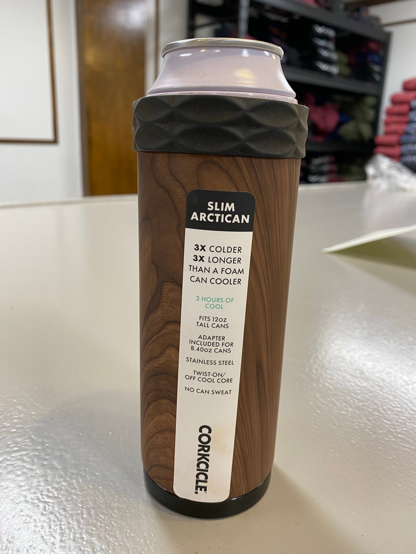 Corkcicle Wooden Slim Artican