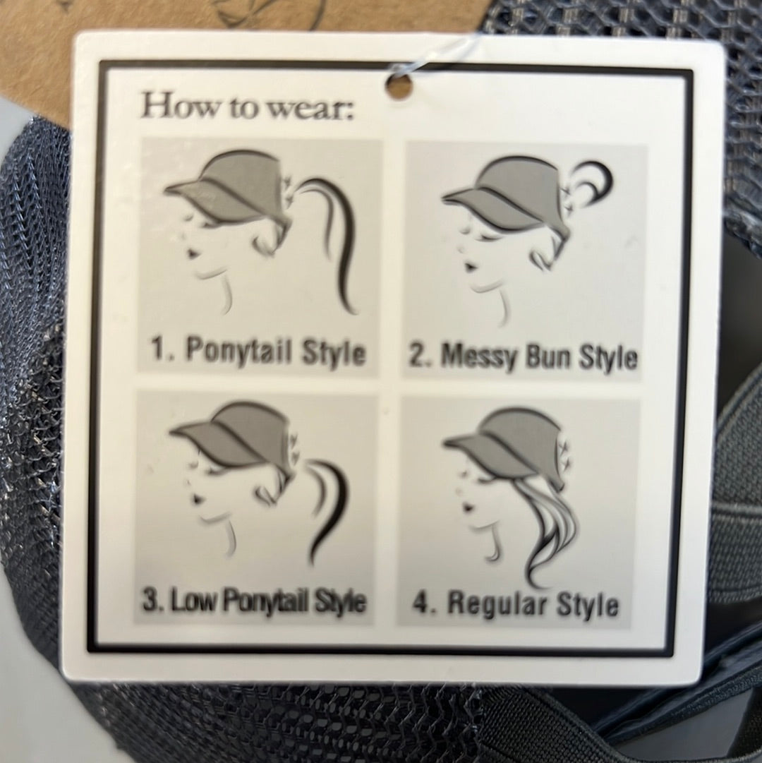 Women’s Grey Pony Cap