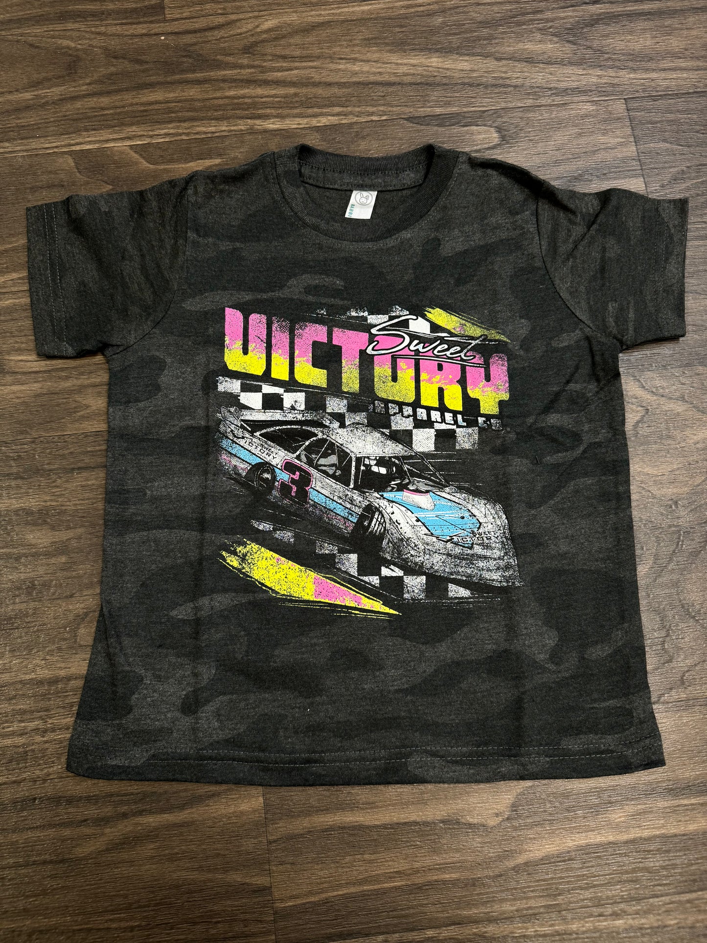 Black Camo Late Model Kids Tee/Onesie