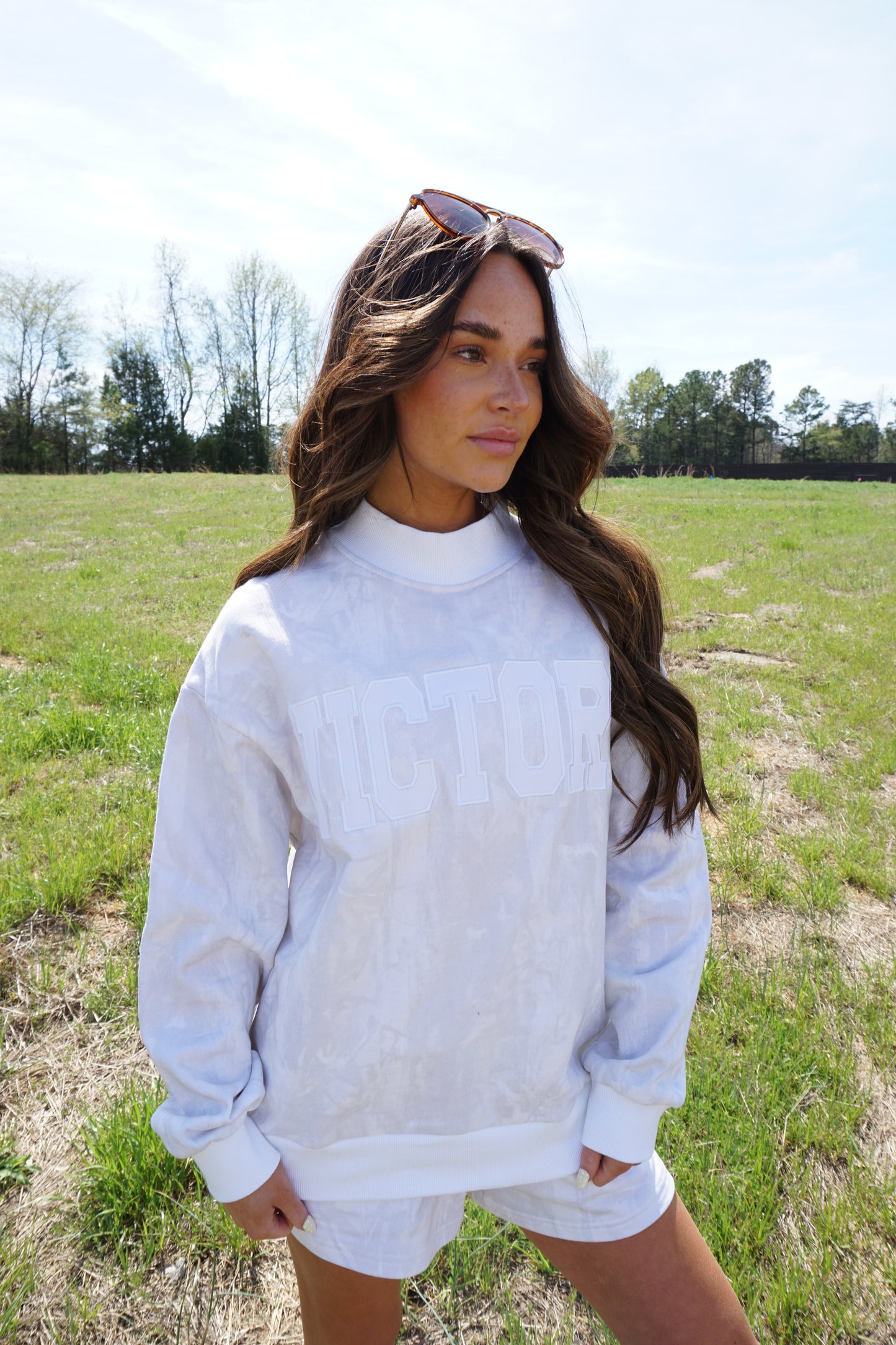 Light Camo VICTORY Mockneck Sweatshirt