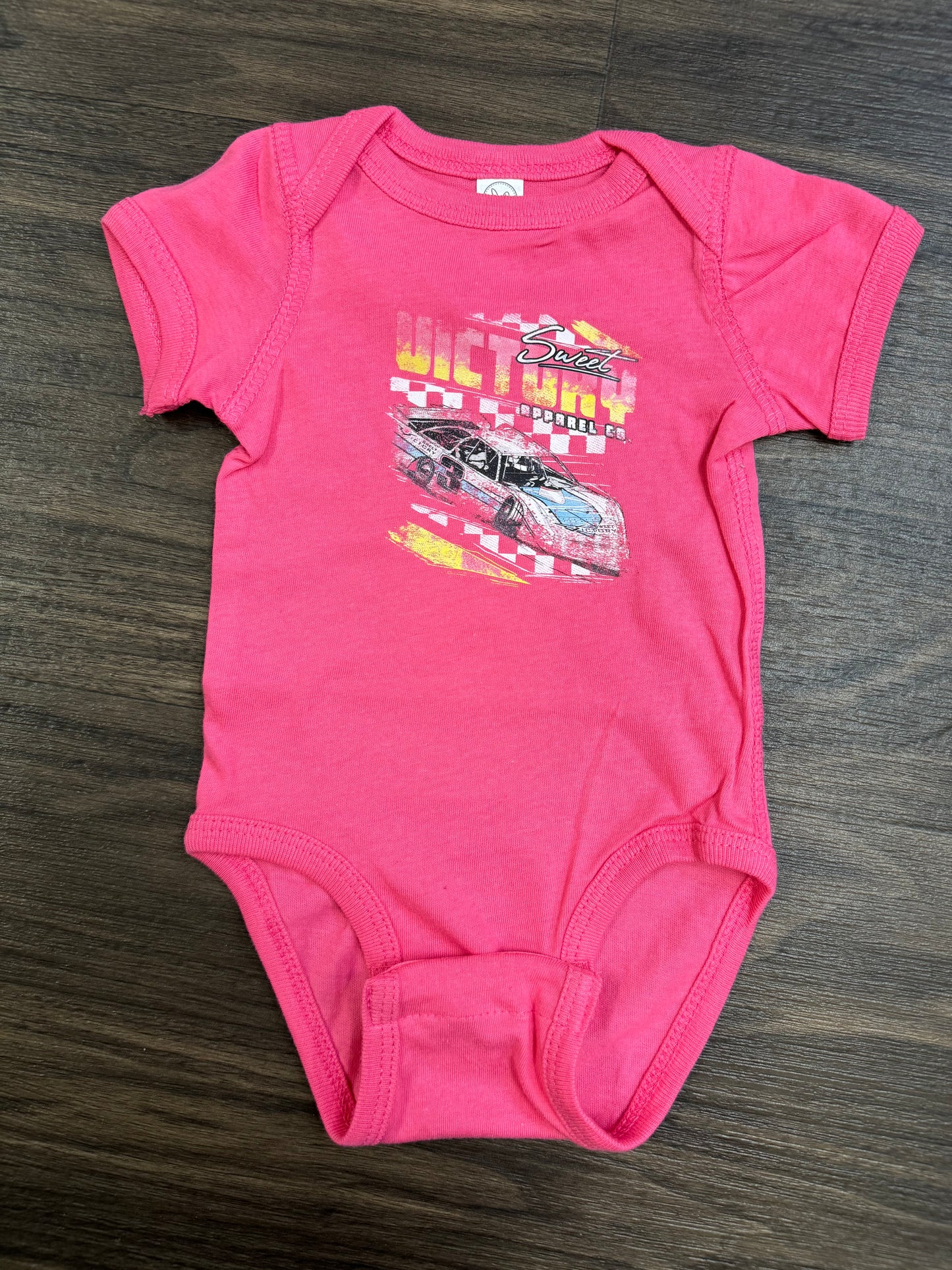 Pink Late Model Kids Tee/Onesie