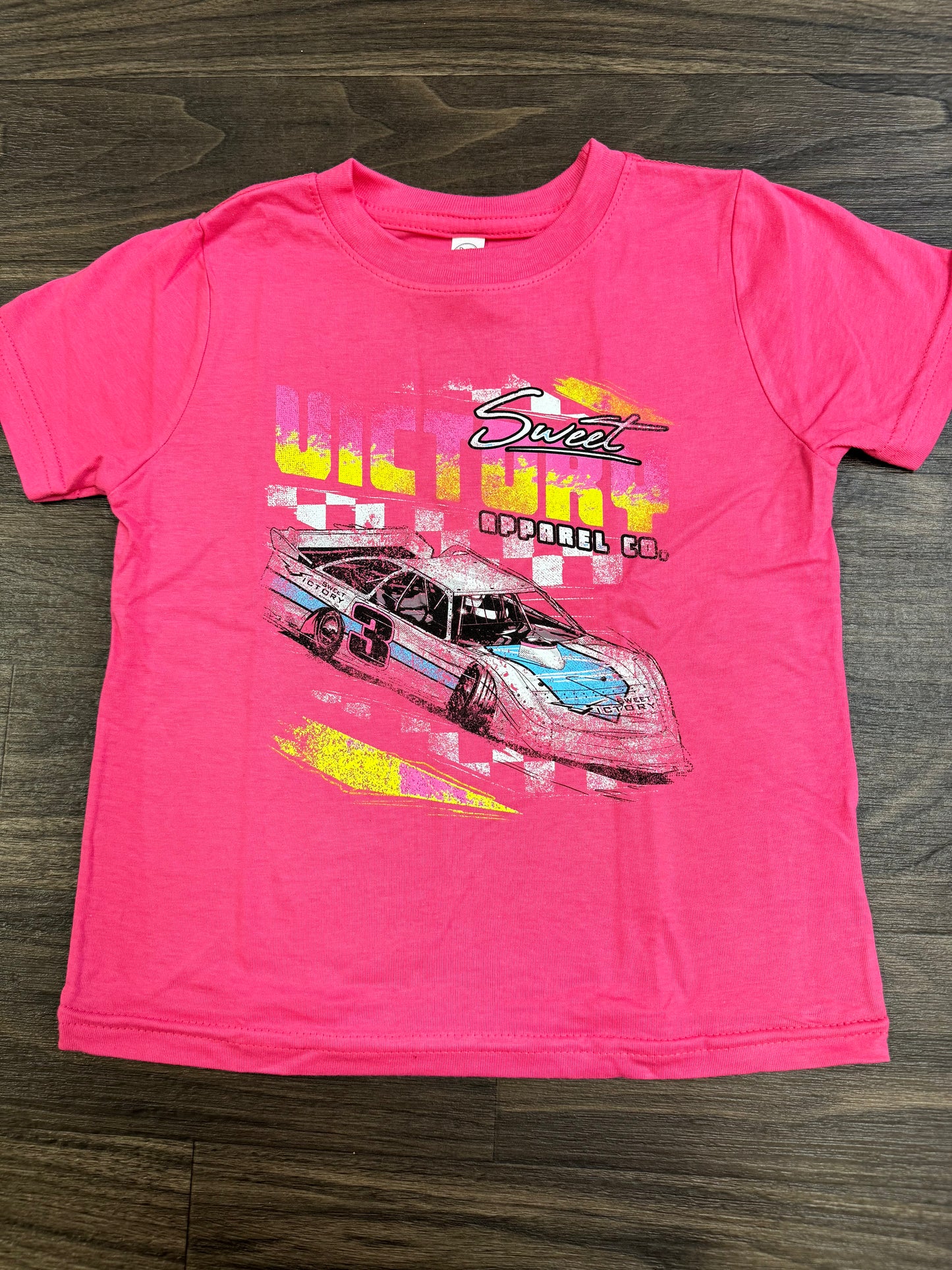 Pink Late Model Kids Tee/Onesie