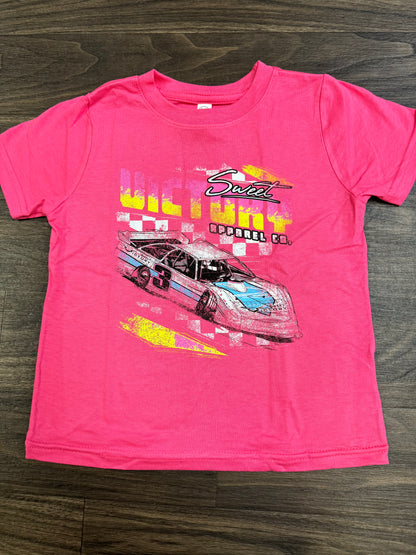 Pink Late Model Kids Tee/Onesie