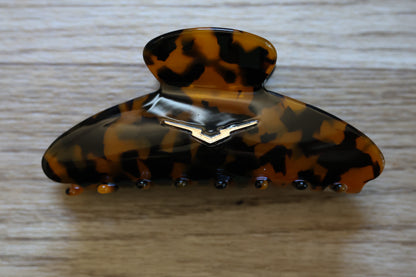 Tortise Shell V Large Hair Clip