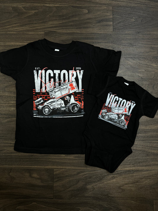 Black Sprint Car Kids Tee/Onesie