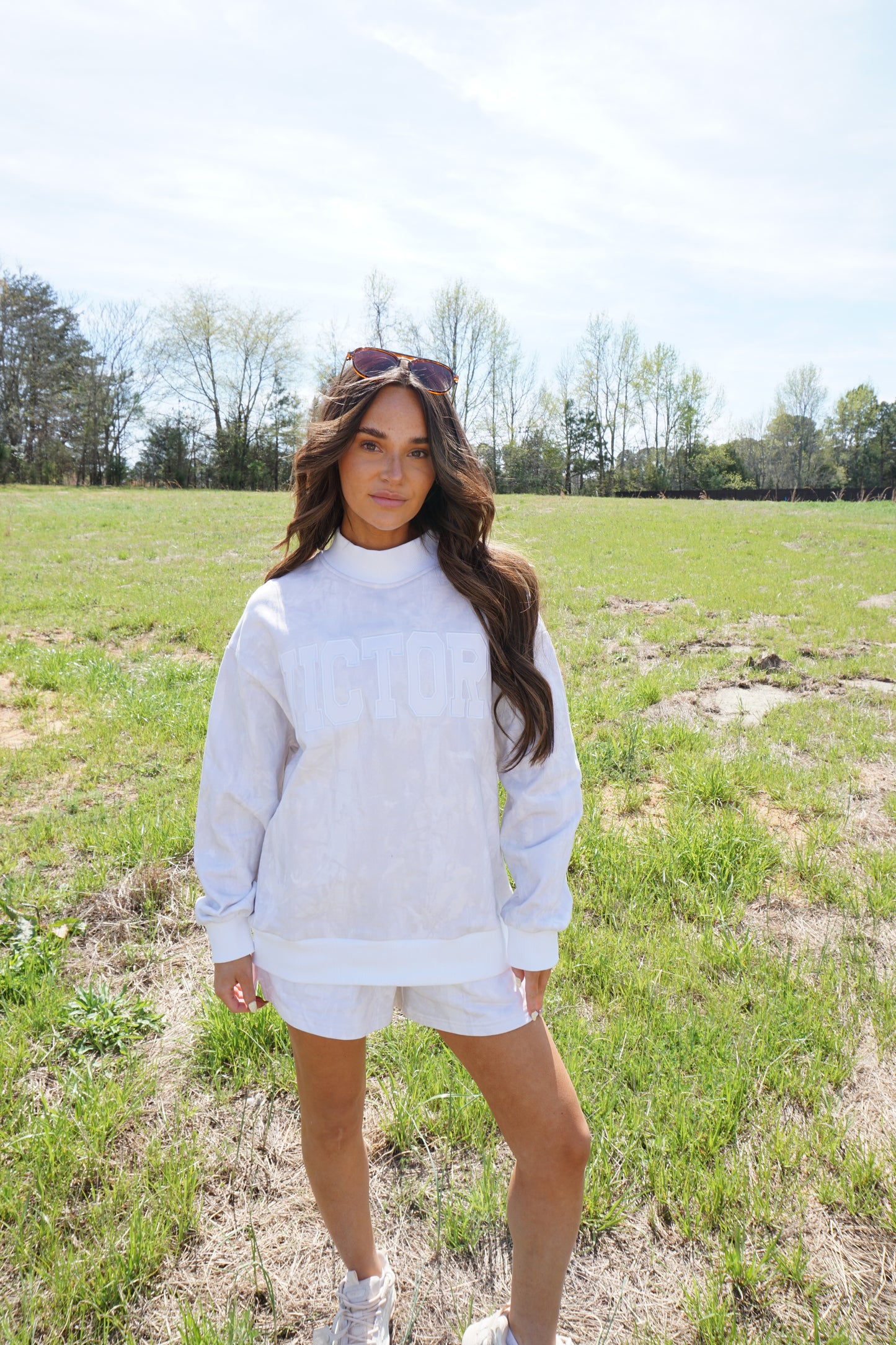 Light Camo VICTORY Mockneck Sweatshirt