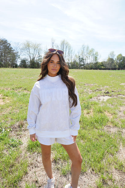 Light Camo VICTORY Mockneck Sweatshirt