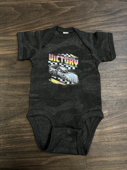 Black Camo Late Model Kids Tee/Onesie