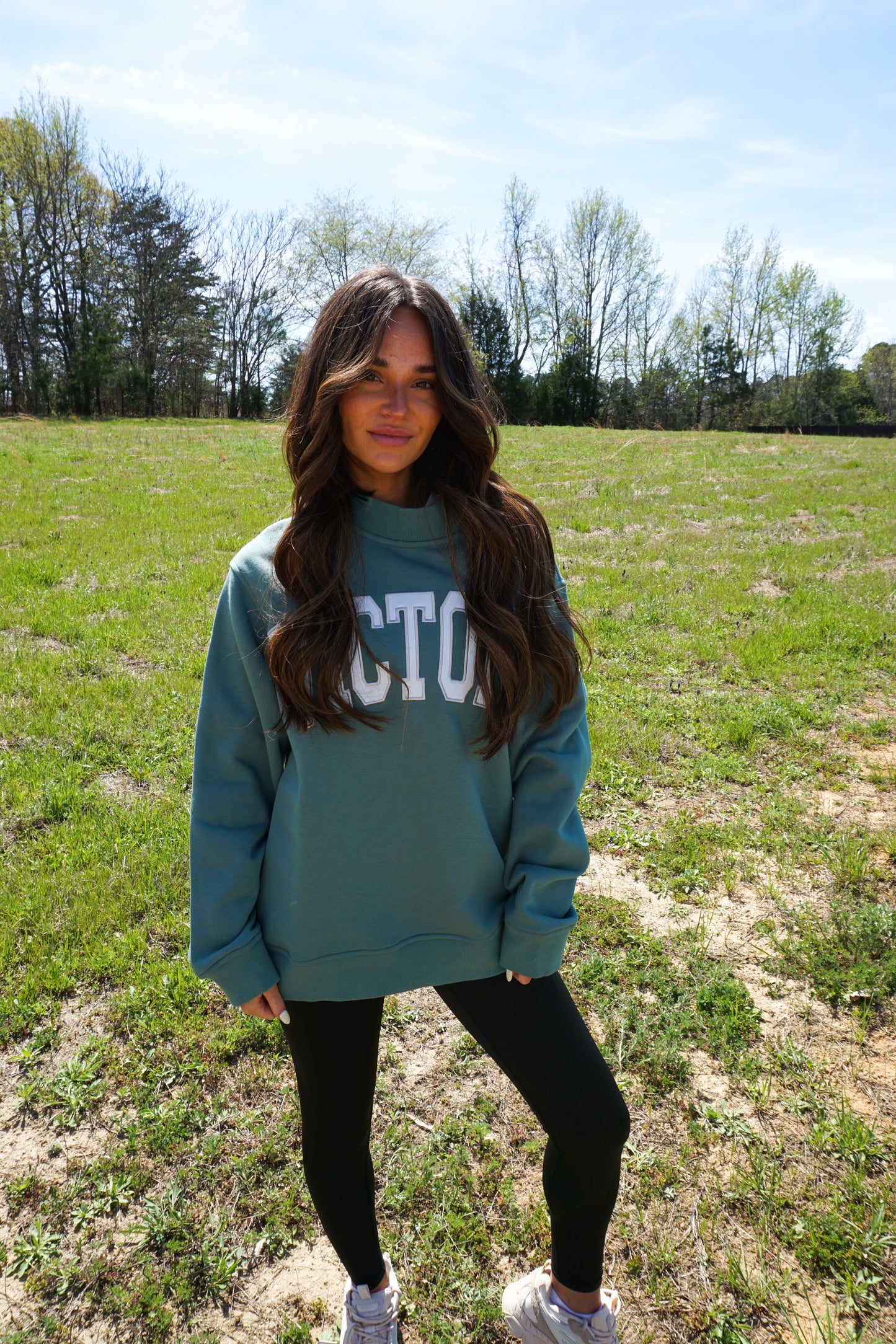 Caribbean VICTORY Mockneck Sweatshirt