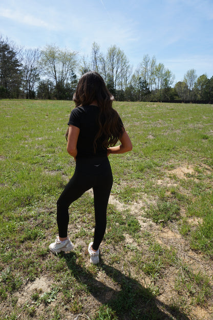 Black Victory Luxe Leggings