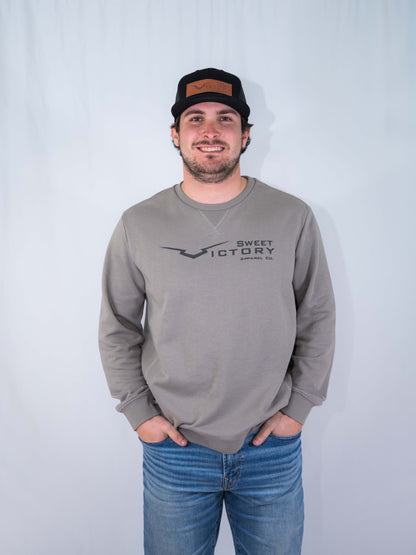 Grey Original Athletic Crewneck Sweatshirt