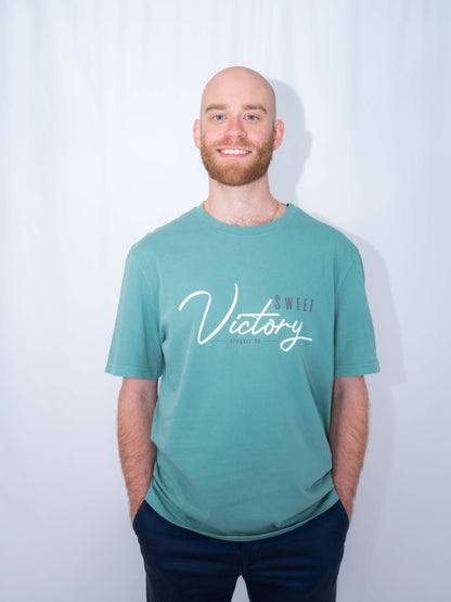 Deep Teal Adventure Triumph Tee