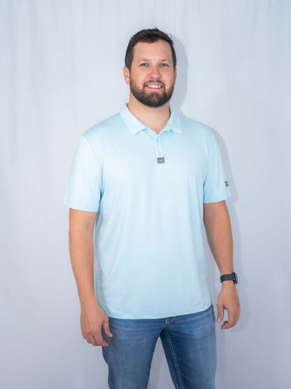 Ice Aqua Victory Performance Polo