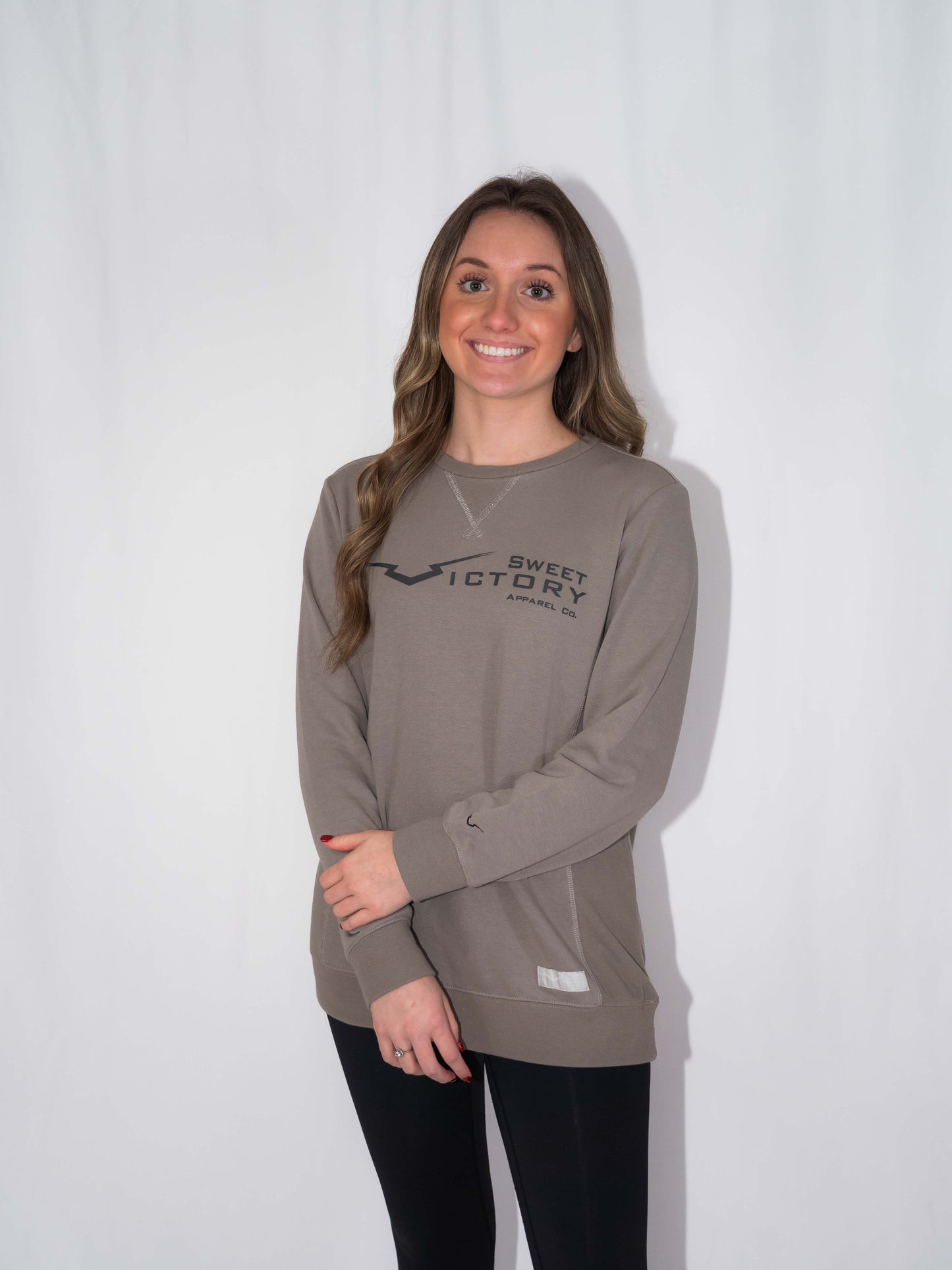 Grey Original Athletic Crewneck Sweatshirt