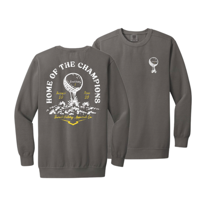 Tee Off Golf Grey Crewneck Sweatshirt