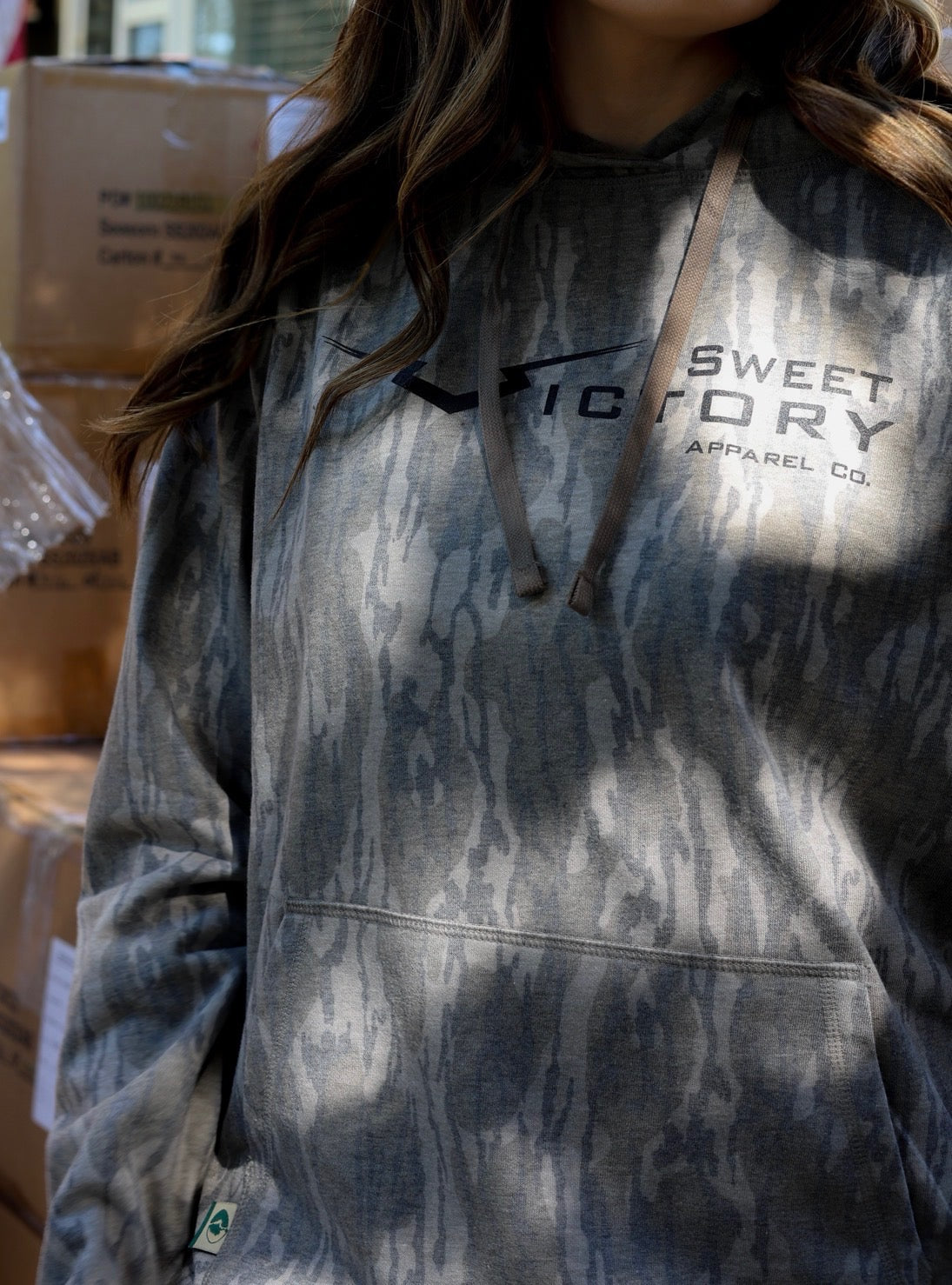 Sweet Victory X Mossy Oak Camo Hoodie