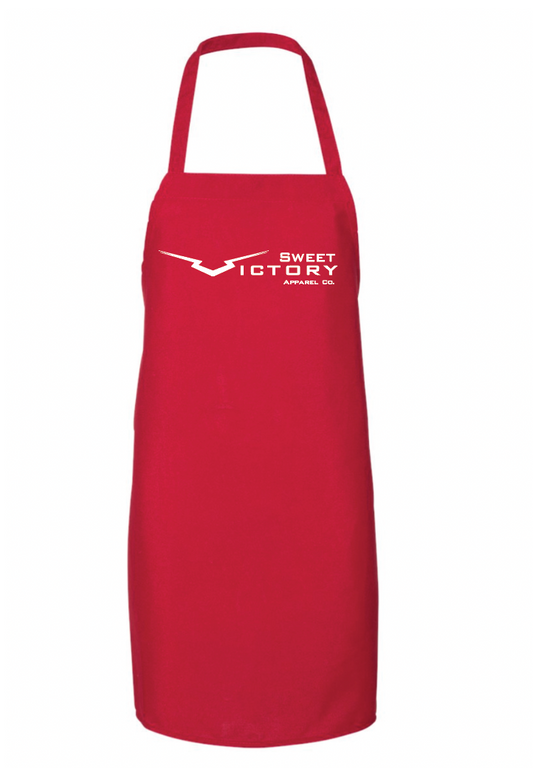 Red Sweet Victory Apron