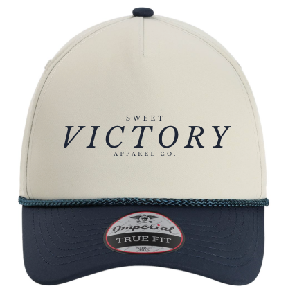 Putty & Navy Resort Hat