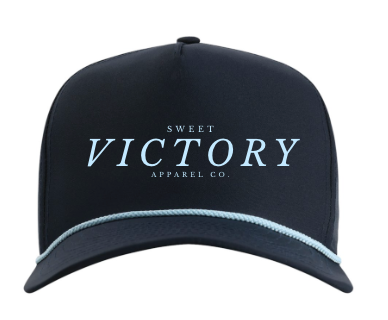 Navy & Light Blue Resort Hat