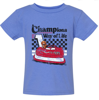 Blue Champ Late Model Tee 2025