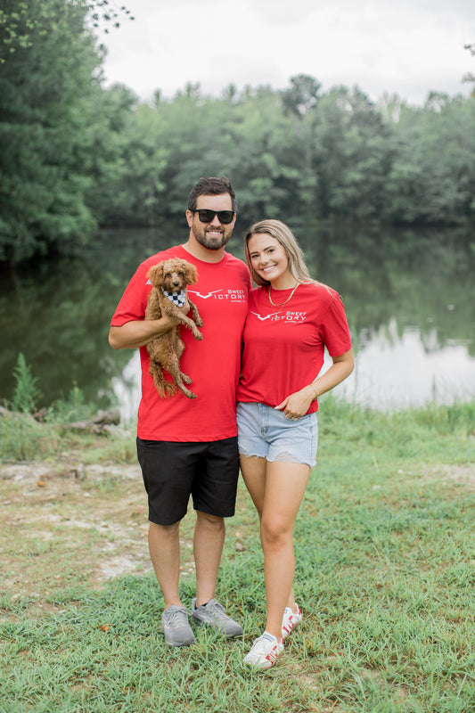 Red Original Triumph Tee