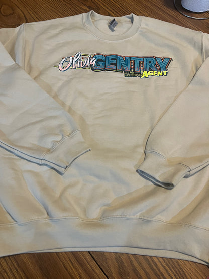 Olivia Gentry Tan Crewneck