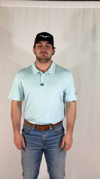 Ice Aqua Victory Performance Polo