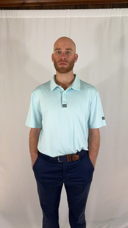 Ice Aqua Victory Performance Polo