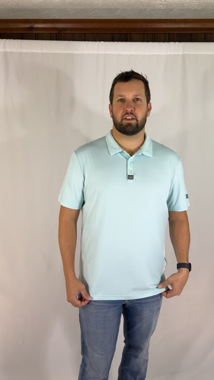 Ice Aqua Victory Performance Polo