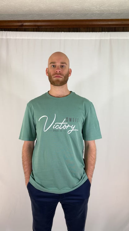 Deep Teal Adventure Triumph Tee