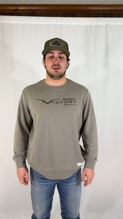 Grey Original Athletic Crewneck Sweatshirt