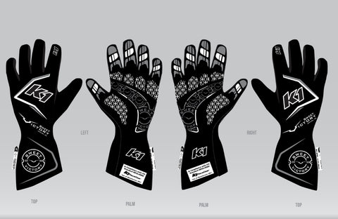 K1 Flight x Sweet Victory Race Gloves