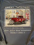 1932 Ford Champion Blue Jean Long Sleeve Comfort Colors Pocket Tee