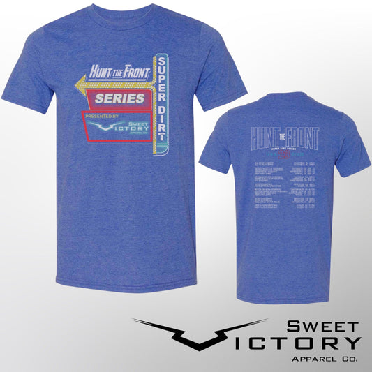 Hunt The Front’s Super Dirt Series Blue Tee