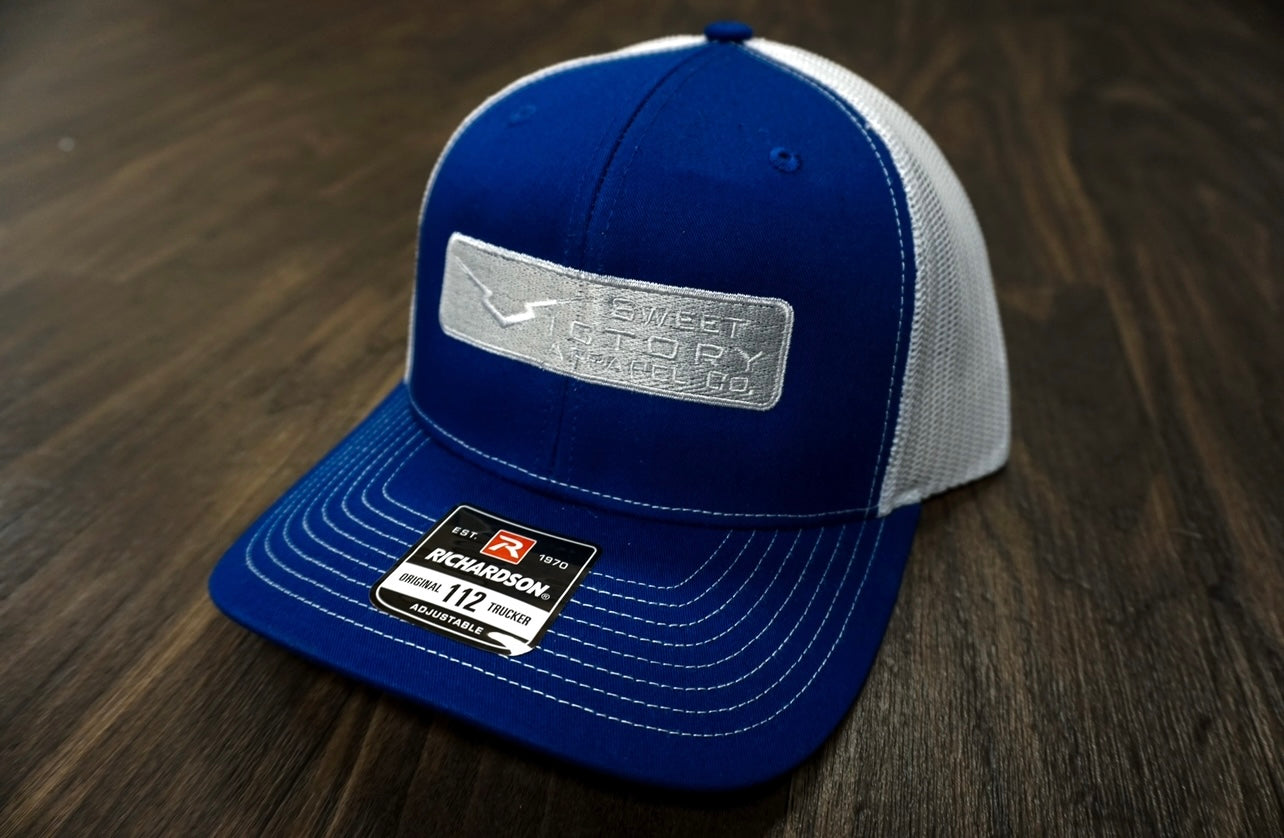 Royal/White Original Logo Richardson 112 Snapback