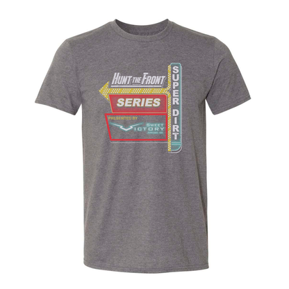 Hunt The Front’s Super Dirt Series Grey Tee