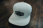 Grey/White Designed For Champions Patch Snapback Hat