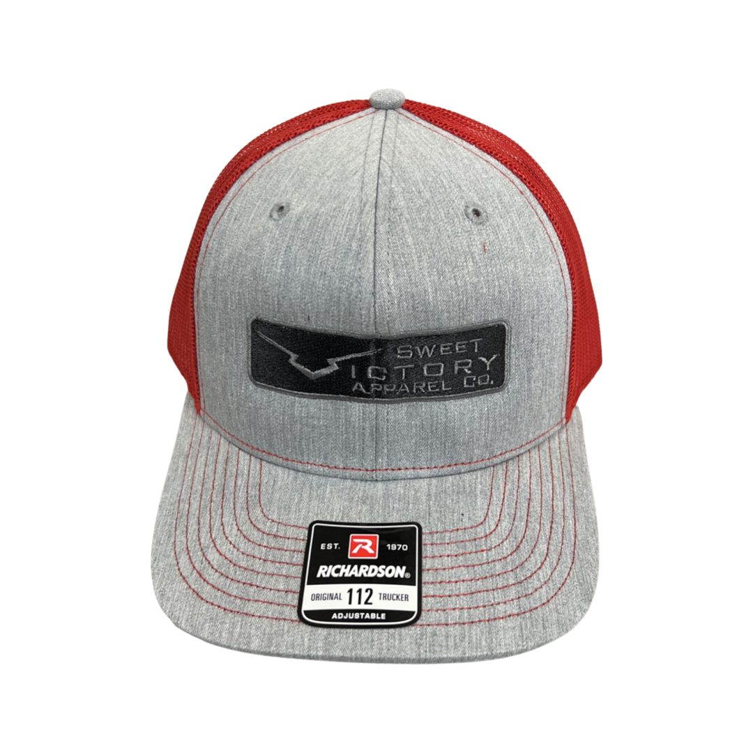 Sweet Victory Heather Grey/Red Richardson 112 Snapback